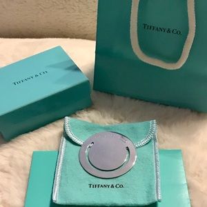 Tiffany & Co Sterling Silver money clip/bookmark
